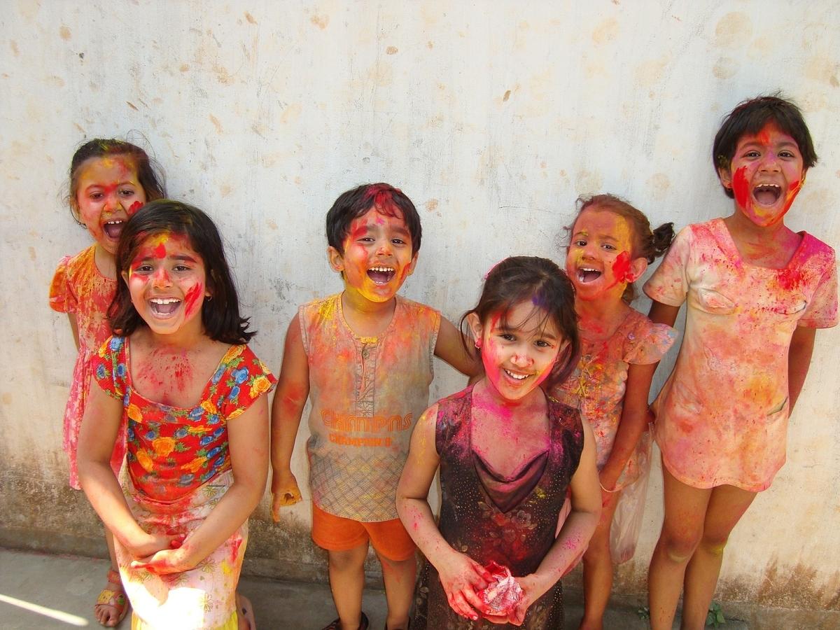 인도의 홀리축제(Holi Festival)!